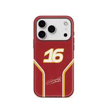 An F1 Racing Product Featuring Charles Leclerc No. 16, Double-Layer Durable Film Phone Case Designed For Durability And Drop Resistance, Compatible With IPhone Models 17, 16, 15, 14, 13, 12, 11, 8, 7, X, XS, XR, Plus, Air, Pro, Max, Mini, SE2 - 1 cái - Xem 6