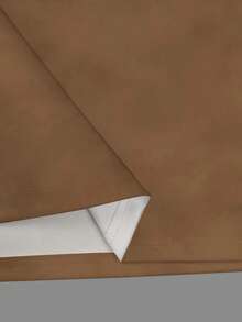 Camisa polo masculina retrô estilo western com estampa geométrica de caveira de touro e estrela, na cor cáqui e marrom, com meio zíper e gola. Ideal para atividades ao ar livre e uso casual na primavera, outono e inverno. - Castanho - Ver 5