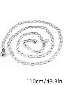 1pc Plus Size Women's Geometric Pattern Waist Chain, Stylish Design - Fashionable And Versatile, Ideal For Daily Outfit Decoration, Suitable For Dresses, Formal Wear, Parties, Gatherings, Also Makes A Great Birthday Gift. - Sunflower Seed Chain - View 21