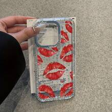 Funda para iPhone 17 Air/16e/15/14/13/12/11 Pro, Pro Max, Plus, funda suave de TPU, marco transparente con diseño de diamante, mejora la textura del teléfono, lujo discreto - transparente - Ver 6