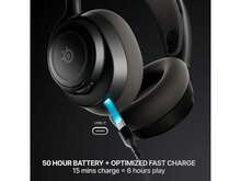 SteelSeries Arctis Nova 7 Wireless Gen 2 Gaming Headset - Real-Time App Control, 50+ HR Play, Neodymium Drivers, Mix 2.4GHz/Bluetooth, PC, PS5, PS4, Switch 1/2, Mobile - Black - Black - View 5