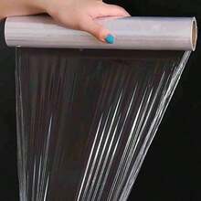 50米保鲜膜，11.81英寸宽，易撕型，适用于微波炉和冰箱，经济型散装食品包装，200张（包装可能有所不同） - 多色2 - 查看 2