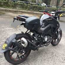 1 Pair Motorcycle Side Bags, Motorcycle Hanging Bags, Motorcycle Accessories Riding Bags, PU Leather, Motorcycle Travel Off-Road, Small Size Bag/Can Hold Raincoat/Riding Gear/Gloves - Black - View 4