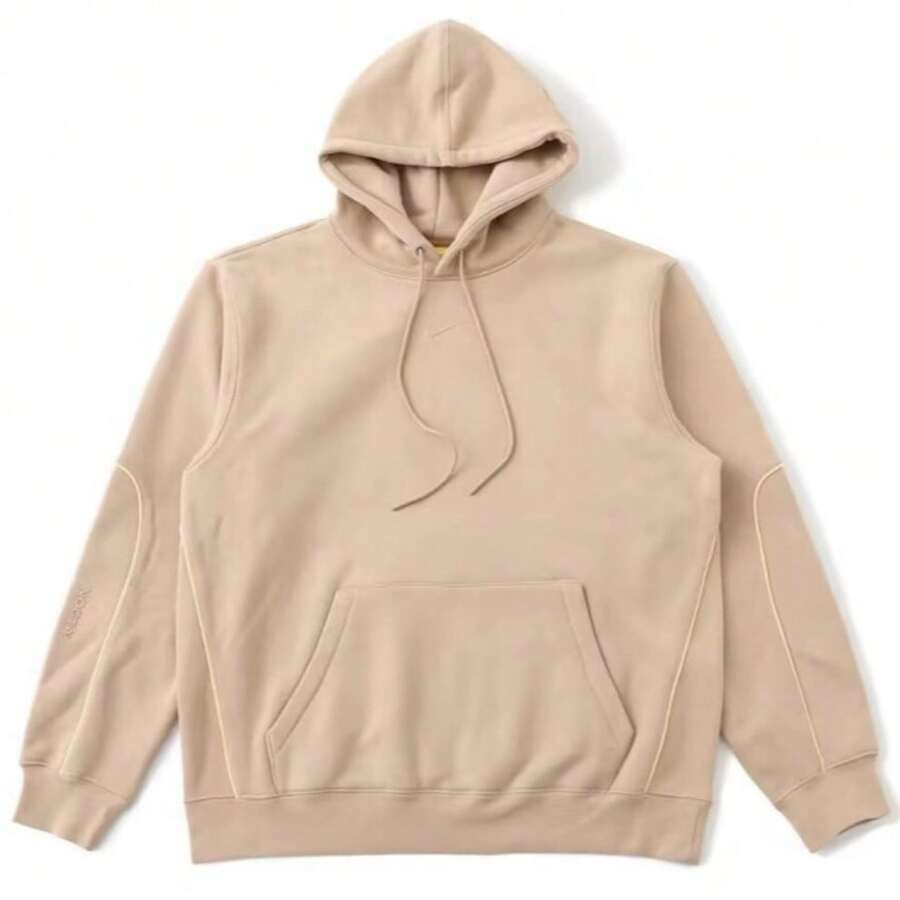 NIKE & NOC Hoodie Sportswear Club Hoodie, WARM COVERAGE & STREET STYLE, Drawstring Hood Lets You Adjust For Warmth And Coverag - Màu Khaki - Xem 1