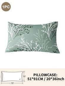 1pc/2pcs/4pcs Polyester Floral Pattern Pillowcase (Pillow Insert Not Included), Soft & Comfortable, Suitable For All Seasons - Multicolor - View 23