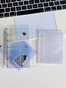 1个M5活页夹，可替换内芯，贴纸书，贴纸，活页夹，糖果滴胶贴纸，适合制作贴纸书，也可用于收集照片 - 彩色 - 查看 17