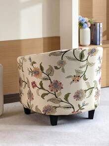 单人沙发套，沙发保护套，半圆形浴缸沙发套 - 花落曼舞 - 查看 3