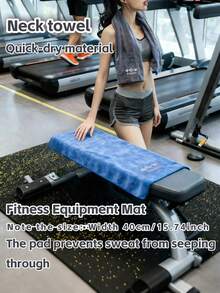 2条/1条多功能超柔软微纤维健身运动毛巾，健身房毛巾，俱乐部毛巾，运动垫，带角环的健身器材毛巾，柔软吸水速干浴巾，装饰刺绣洗脸巾，浴室淋浴毛巾，尺寸为30*110厘米和40*95厘米，适用于健身房、训练、跑步、瑜伽、户外擦汗。