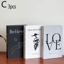 3pcs Faux Book Decor, Luxury Decorative Books, Living Room Decor, Home Decor, Coffee Table Books, Modern Stylish Decorative Books, Stackable Display Books, Hotel Decor, Gifts