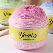 200克渐变粗线，彩虹色混色毛线，适合DIY手工编织、钩编，制作时尚毛衣、披肩、外套、发带、帽子、配饰等。 - 彩色 - 查看 2