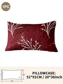 1pc/2pcs/4pcs Polyester Floral Pattern Pillowcase (Pillow Insert Not Included), Soft & Comfortable, Suitable For All Seasons - Multicolor - View 16