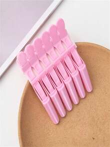 10pcs/5pcs/2pcs Multi-Functional Hair Clips, Hair Styling Clips, Suitable For Hairstylists, Women's Plastic Non-Slip Hair Clips, Professional Salon Alligator Clips Long Mouth Clips, Ideal Choice For Beauty Salons, Home And Bathroom Decor - Multicolor - View 3