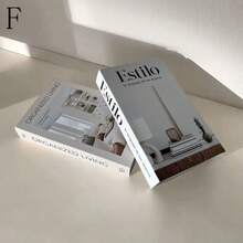 2/3件套仿书装饰摆件，豪华装饰书，客厅装饰，家居装饰，咖啡桌摆件，可堆叠展示书，酒店装饰，礼品