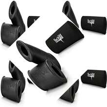 Yes4All - Empuñaduras gruesas para barras, levantamiento de pesas, entrenamiento de culturismo - Barra espuma Pad – Olympic Barbell Pad – Pesas en cuclillas Pad - como en la foto - Ver 3