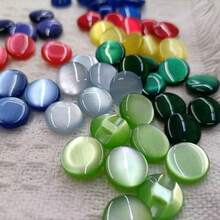 15/30/50/100Pcs Of Clothing Candy-Colored Buttons Shirt Button Sewing DIY Crafts - Multicolor - View 4