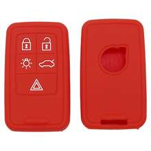 5/6 Buttons Smart Key Fob Replacement, Silicone Car Key Cover, Fit For Volvo S60 S70 V70 XC60 XC70 Repair Rubber Pad