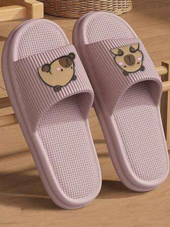 Summer New Fashion Simple Men's House Slippers, Casual Daily Versatile, Thick Sole Breathable, Soft Comfortable, Unisex House Slippers [Suggest Ordering One Size Up For More Comfort]