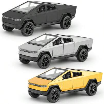 Mô hình xe bán tải tỷ lệ 1:36, mô hình xe hợp kim kẽm thực tế để sưu tầm, quà tặng trang trí xe bán tải, quà Giáng sinh cho thanh thiếu niên.