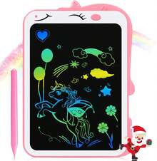 Tablet de Escritura LCD para Niños,Tablero Electrónico de Dibujo a Color para Niños, 8.5in Pizarron Magico, con Pantalla de Bloqueo, Reutilizable, Tablero Electrónico para en Casa, Estudio, Oficina - Modelo de dinosaurio de 8.5 pulgadas - Ver 1