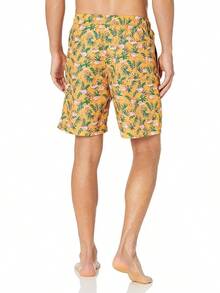 Traje de baño de secado rápido de 9 para hombres de Essentials - Naranja, flamenco - Ver 8