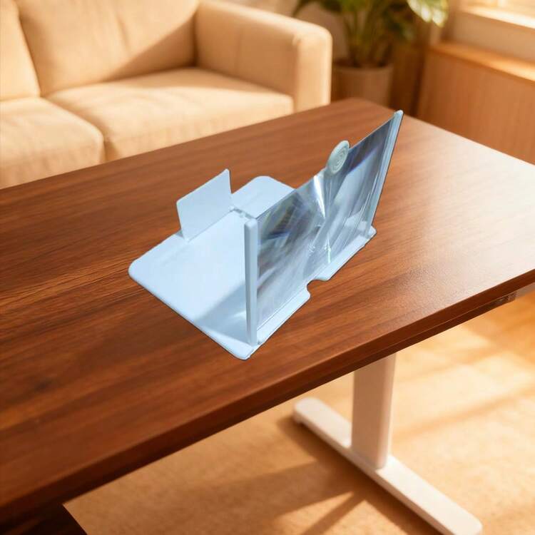 1pc New Mobile Phone Screen Magnifier Stand - Magnifying Projection Screen, Easy-To-Use Magnifier, HD Foldable Stand, Suitable For Watching Movies, Videos And Gaming On Smartphones And Laptops (Non-Electric) - Multicolor - View 7