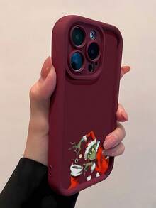 El  robando un adorno navideño de un calcetín. Esta elegante funda es compatible con los modelos  16, 15, 14 Pro Max, 13, 12, 11, XR y XS Plus. Fabricada en silicona TPU, ofrece protección contra golpes y caídas, además de una sensación superior. Es un regalo ideal para familiares, amigos y seres queridos, y una opción perfecta para Navidad.fundas para  13,funda  13,funda  16,fundas ,funda  15,funda para ,fundas para  16,fundas  11,fundas  15,funda  17,protector para ,funda  14,fundas  12,fundas  14,funda  17 pro max,fundas  13,fundas> - Burdeos - Ver 4