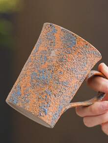 1 cốc cà phê latte bằng gốm 290ml, cốc nước đôi, cốc sữa mạch nha ăn sáng cá nhân hóa với nghệ thuật latte sáng tạo, cốc văn phòng bằng gốm thô, cốc tiệc tốt nghiệp, bộ ấm trà sản xuất tại Trung Quốc - Nhiều màu - Xem 5