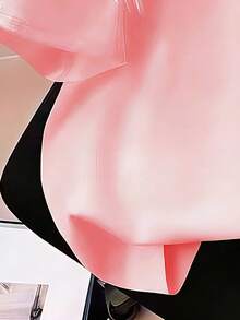 Tween Girls' Casual Cartoon Print Short Sleeve T-Shirt, Summer - Pink - View 7