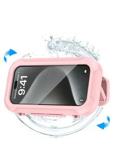 Waterproof Phone Case For Shower, Bathroom, Kitchen, Hands-Free Touchscreen Phone Holder, No Drilling Required