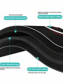 1pc Coffee Pad, Kitchen Countertop Draining Mat, Absorbent Pad, Drip Mat, Bar Mat, Tabletop Protector, Covers Stains, Absorbent, Quick-Dry, Heat-Resistant, Anti-Slip, Washable, Rubber Bottom, Made Of Diatomite/Diatomaceous Earth Or Silicone, Available In Solid Color/Geometric/Retro Patterns - Multicolor - View 5