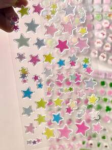 3D Resin Epoxy Stickers, With Cute Designs Including Clover, Strawberry, And Snowman. The Stickers Are Sealed With Epoxy Resin, Suitable For Phone Cases, DIY Crafts, School Supplies, Back To School Season, Birthday Gifts, And Holiday Gifts. - Multicolor - View 5