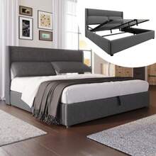 Bed Frames - Grey - View 1