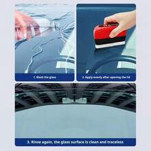 120ml Multi-Purpose Car Glass Cleaner, Enhances Windshield Clarity And Visibility - Red - View 4