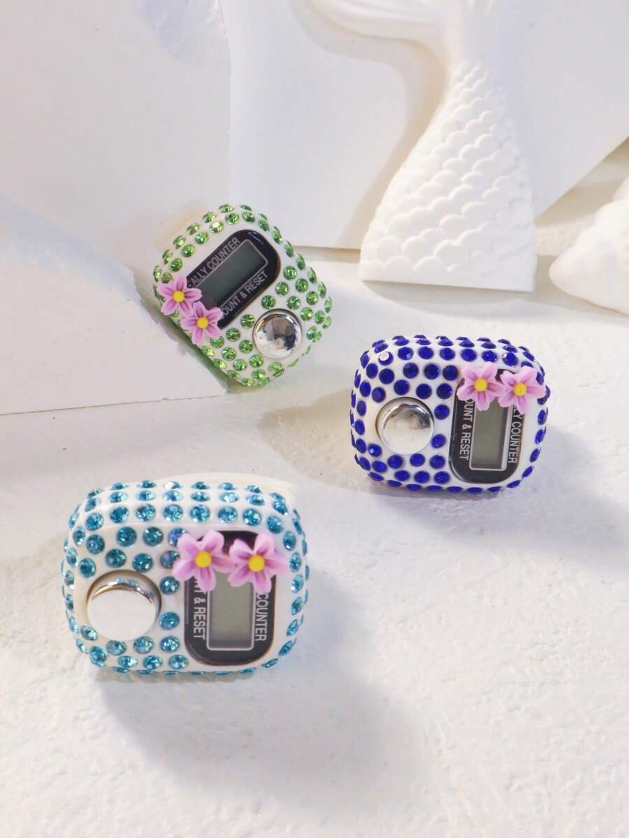 1pc/6pcs/8pcs/12pcs Islamic Style Prayer Beads, Eid Mubarak Blessing Gift Counter - Multicolor - View 1