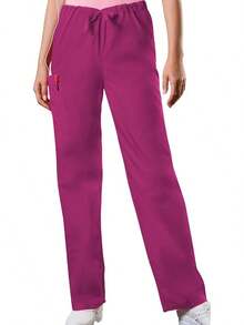 Pantalones cargo unisex de trabajo CHEROKEE, color real, talla/alta - Fortificar techo - Ver 14