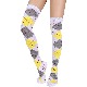 5 pares de flores de colores