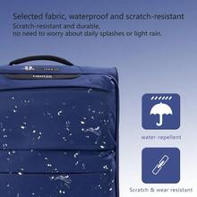 LIGHTGO Lightweight Softside Luggage20inch Carry On Check In 24/28inch Expandable Water-Resistant TSA Approved Lock Spinner Wheel Navy Blue 20inch - NavyBlue - View 6