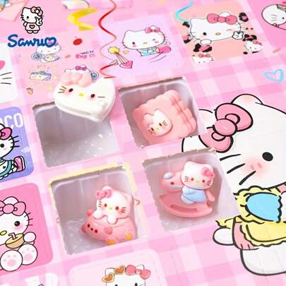 三丽鸥主题40件盲盒套装 - 可爱卡通收藏品，是朋友聚会、倒计时派对、圣诞庆祝活动和家庭娱乐的完美之选。盲盒设计巧妙，每天都有惊喜等你发现！