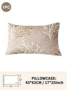 1pc/2pcs/4pcs Polyester Floral Pattern Pillowcase (Pillow Insert Not Included), Soft & Comfortable, Suitable For All Seasons - Multicolor - View 18