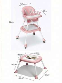 Baby Highchairs & Accessories - 粉色 - 查看 10