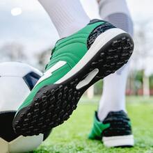 男士足球鞋，轻便专业运动足球鞋，男女通用运动鞋，适合足球训练 - 綠色 - 查看 4