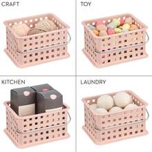 interDesign Canasta de SPA, Pequeño, Blush (Rosado Claro) - Glaseado - Ver 9