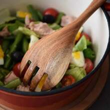 Utensili per insalata - Castano - Visualizzare 6