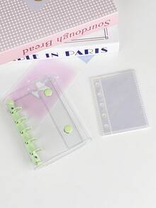 1个M5活页夹，可替换内芯，贴纸书，贴纸，活页夹，糖果滴胶贴纸，适合制作贴纸书，也可用于收集照片 - 彩色 - 查看 14