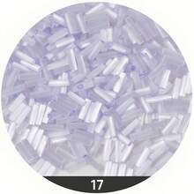 30g-600 perles de rocaille, 20 options de couleurs, perles de verre en tube de 2x6 mm, perles de riz en forme de tube torsadé, perles de pierre de soleil, perles de cristal, perles d'œil de chat synthétiques, pierres d'énergie, perles entretoise lâches, convient pour la fabrication de boucles d'oreilles, bracelets, colliers et bijoux DIY - 2 x 6 mm - 600 pièces - Voir 16