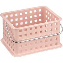 interDesign Canasta de SPA, Pequeño, Blush (Rosado Claro) - Glaseado - Ver 2
