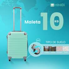 10KG Travel Suitcase With 360 Wheels And Telescopic Handle - Army Green - View 8