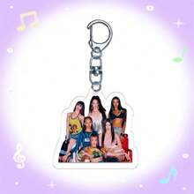 6cm KATSEYE Keychain, Kpop, Fans Merchandise, Acrylic 2D Keychain, Concert Supportive Souvenir, Halloween And Christmas Gifts, Small Gifts, Collectibles - Multicolor - View 19