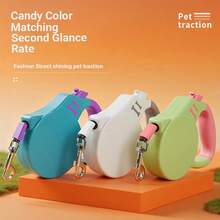 قيادة كلب قابلة للسحب، قيادة سير كلب تمتد تلقائيًا لكلاب صغيرة/متوسطة الحجم، حزام صدر للكورجي والشيبا إينو، مضاد للسحب - أخضر - مشاهدة 8