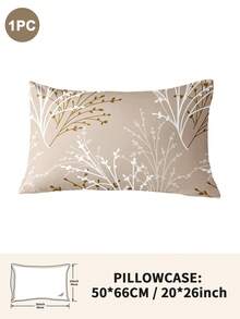 1pc/2pcs/4pcs Polyester Floral Pattern Pillowcase (Pillow Insert Not Included), Soft & Comfortable, Suitable For All Seasons - Multicolor - View 22